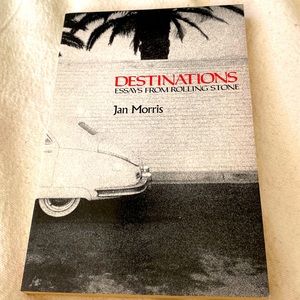 DESTINATIONS ESSAYS FROM ROLLING STONE by JAN MORRIS 1980 PB EUC